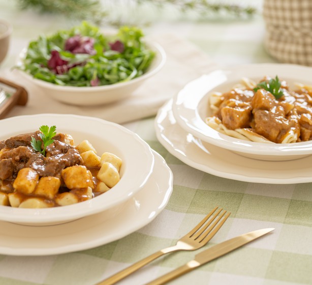 Daily menu for 2 and 4 persons at affordable prices