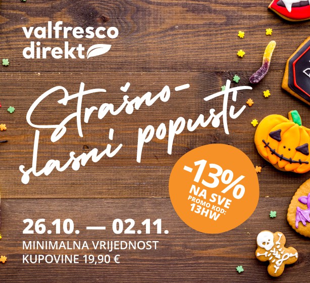 Halloween akcija 26.10. - 2.11.