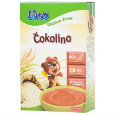 Lino chocolino children's gluten free instant cereal 500 g