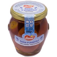 Kirschpaprika gefüllt mit Thunfisch 190g