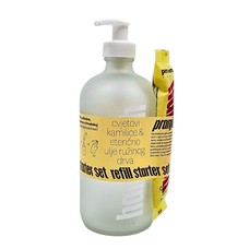 Starter set refill Gel for washing hands Chamomile and rosewood