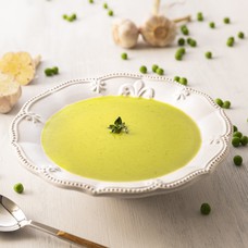 Erbsen-Knoblauch-Suppe für 2 Personen (600 g)