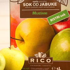 Prirodni sok od jabuke Rico 5 l
