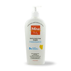 MIXA Baby Badegel für Körper und Haar, 250 ml