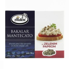 Weißer Mantecato Kabeljau Aufstrich mit Pfeffer 90 g
