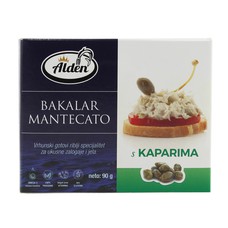 White Whisked Mantecato Cod Spread With Capers 90 g