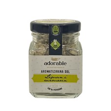 Aromatized salt - lemon and rosemary 100 g
