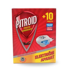 Pitroid električni aparat protiv komaraca i tablete 10/1