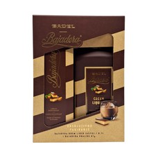 Bajadera Geschenkset: Sahnelikör 0,7 l und Pralinen 87 g
