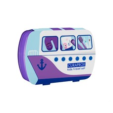 Travel set purple Curaprox Kids
