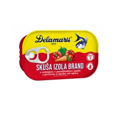 Makrele Izola Brand Delamaris 125 g
