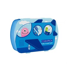 Travel set blue Curaprox Kids