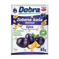 Dobra zobena kaša - šljiva 65 g