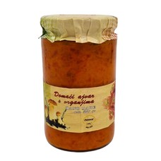 Homemade ajvar with porcini mushrooms 350 g