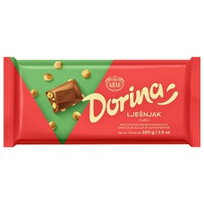 Dorina čokolada s cijelim lješnjacima 100 g