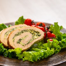 Turkey roll with cheese and spinach (800 g)