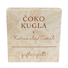 Chocolate ball Caramel & Cinnamon Gifterija 70 g