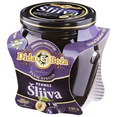 Dida Boža Plum Jam without added sugars 240 g
