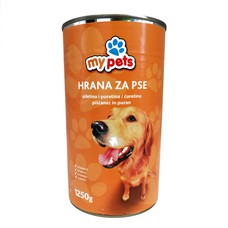 My pets hrana za pse piletina i puretina 1,25 kg 