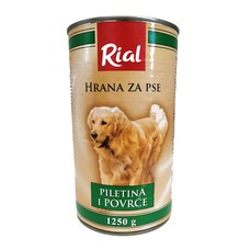 Rial dog food chicken and vegetables 1,25 kg