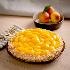 Homemade peach crostata (1,73 kg)