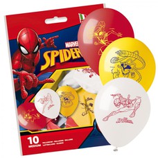 Ballons Spiderman 10 pcs