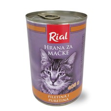 Rial cat food chicken meat 405 g