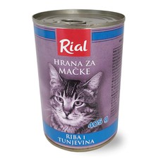 Rial cat food fish 405 g