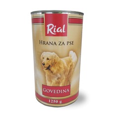 Rial dog food beef meat 1,25 kg