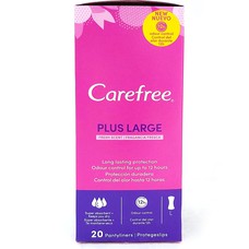 Carefree Fresh Plus Large Panty Liners (20 pcs)