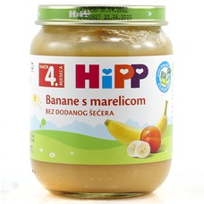 Hipp banane s marelicom 125 g