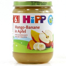 Hipp apple with mango and banana 190 g