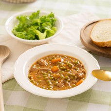 Menu: teleći ragu i zelena salata za 4 osobe