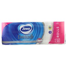 Zewa 3-Ply White Toilet Paper 10/1