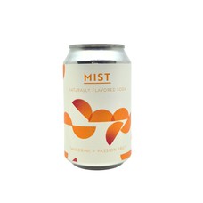 Soda Tangerine and Passion fruit Mist 0,33 l