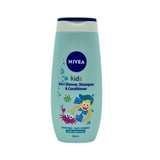 Nivea Kids 3in1 shower gel, shampoo and conditioner 250 ml - apple scent