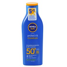 Nivea Sun Sonnenmilch Schutz & Pflege LSF 50+ 200 ml
