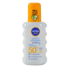 Nivea Sun Sonnenspray Sofort-Schutz sensitiv LSF 50+ 200 ml
