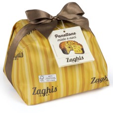 Panettone Zaghis Honey and walnuts 750 g