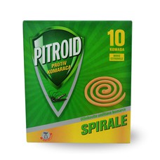 Spirale protiv komaraca s mirisom citronelle Pitroid 10 komada 