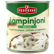 Šampinjoni rezani Podravka 200 g