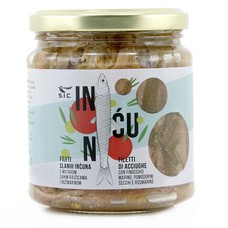 Gesalzene Sardellenfilets (Meerfenchel, getrocknete Tomate, Rosmarin) 300 g