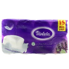 Toilet paper Violeta Premium 16/1