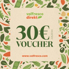 Valfresco Gift Voucher 30 €
