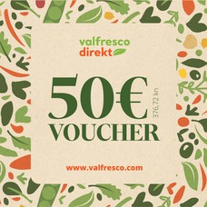 Valfresco Gift Voucher 50 €