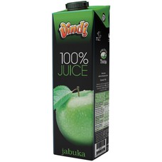 Juice 100% apple 1 l