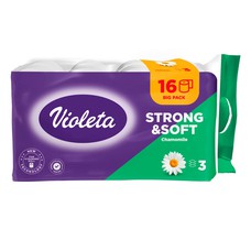 Violeta strong&soft toaletni papir kamilica 16/1 3sl