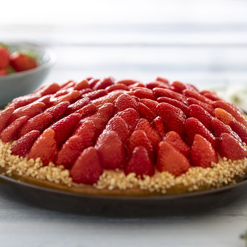 Hausgemachte Erdbeer Crostata für 6 Personen (1,6 kg)