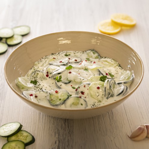 Tzatziki-Salat für 4 Personen (1 kg)