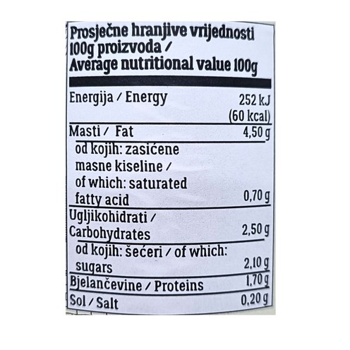 Pesto od šparoga 210 g